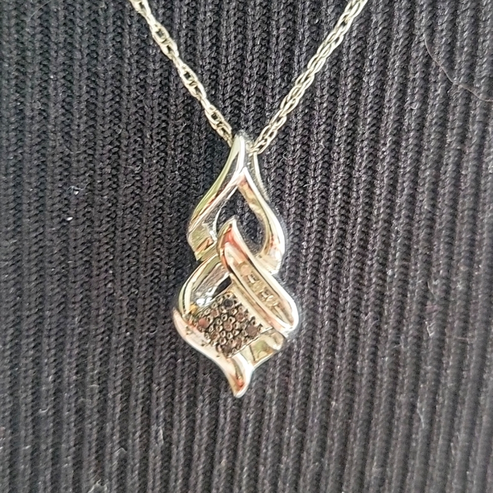 Sterling Silver Pendant Necklace
